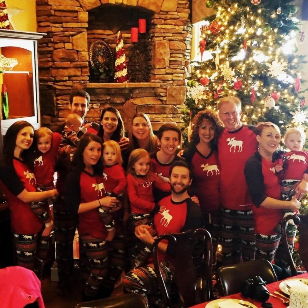 2 Adults New set of Family Christmas Pajamas